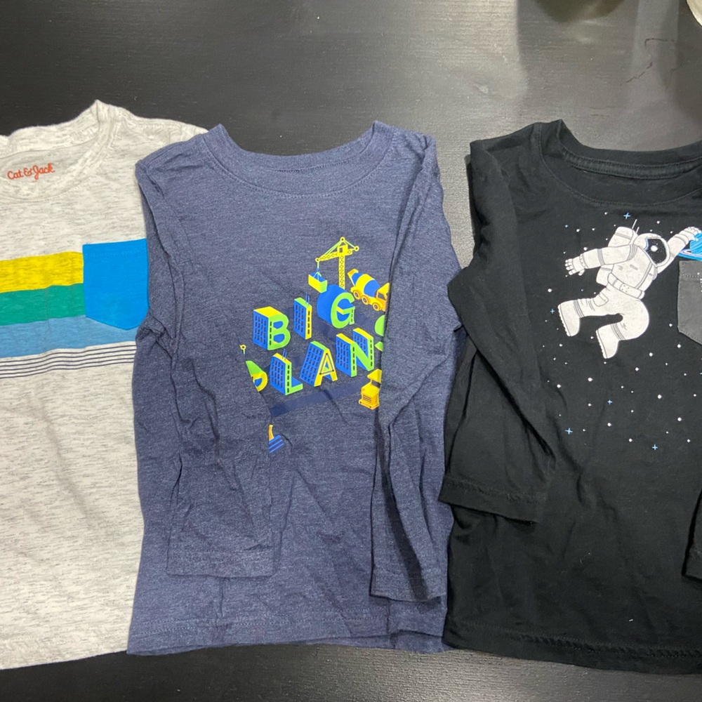 Cat & Jack Toddler Shirt Lot